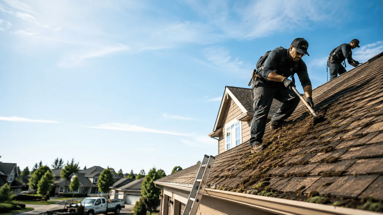 Roof Moss Removal in Turkey, TX near me